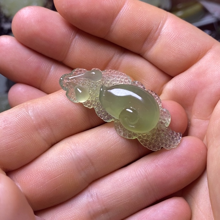 岫玉岫玉颈饰未镶嵌