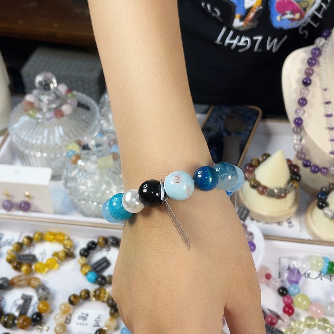 银S925镶嵌手链水晶
