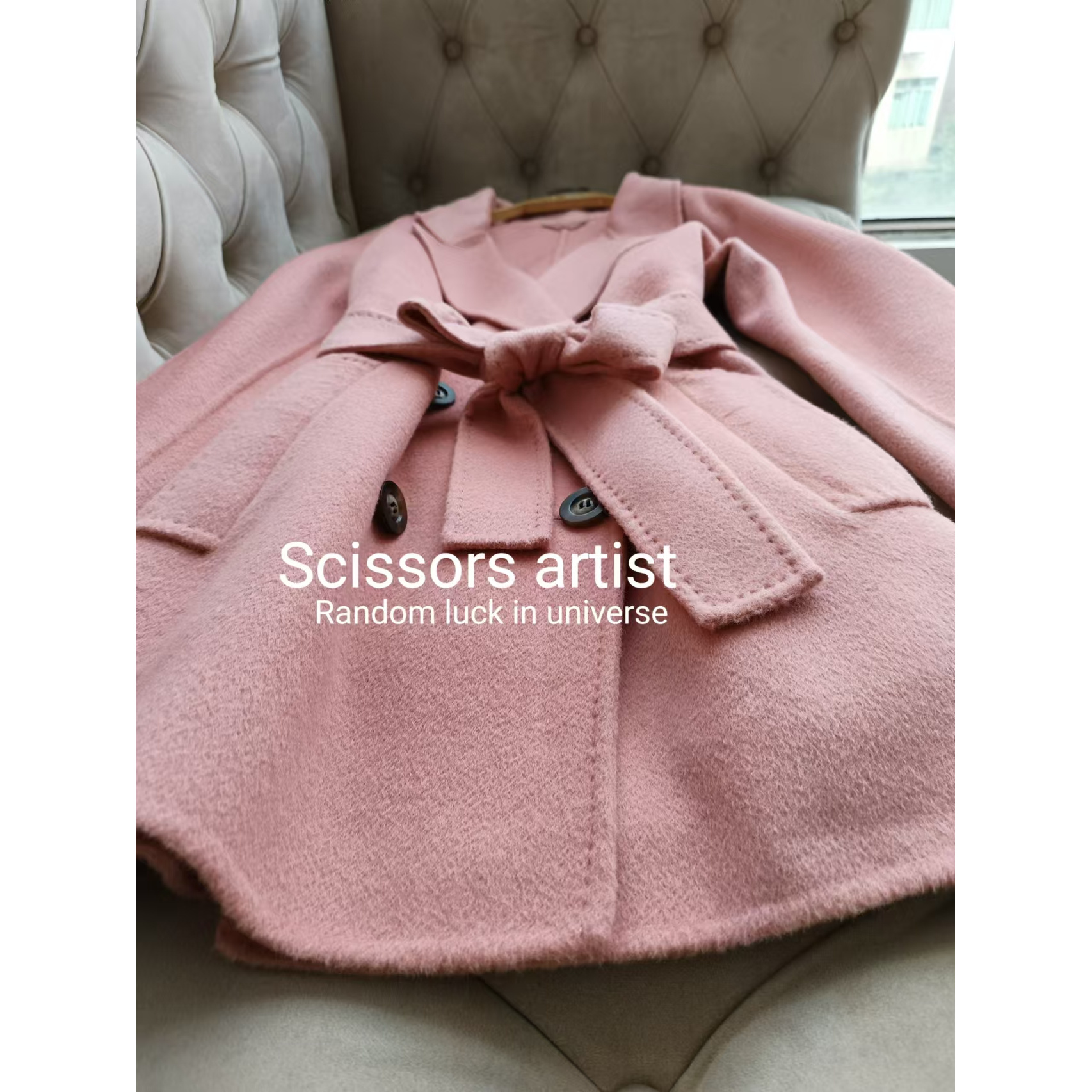 【Scissors artist】高端设计师走秀女装大衣1052