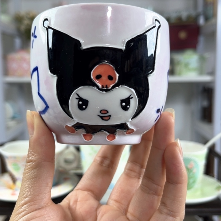 手绘高温釉下彩陶瓷