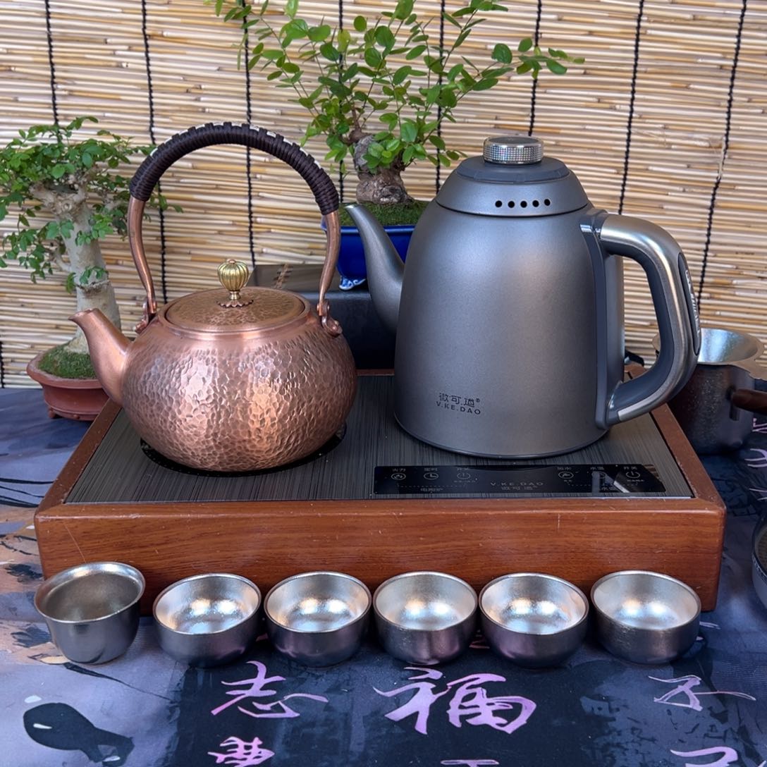 长***路微可道纯钛烧水壶