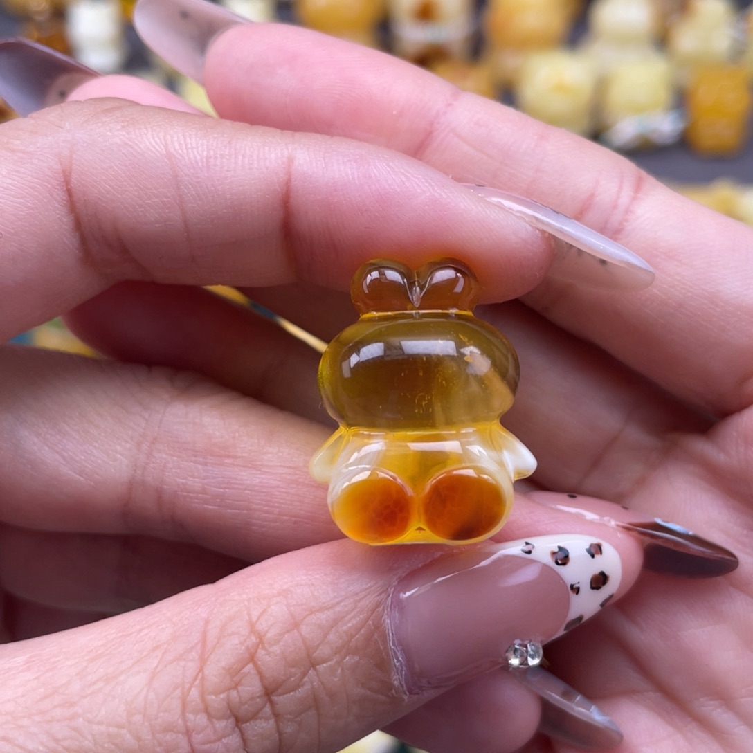 裸石琥珀未镶嵌蜜蜡