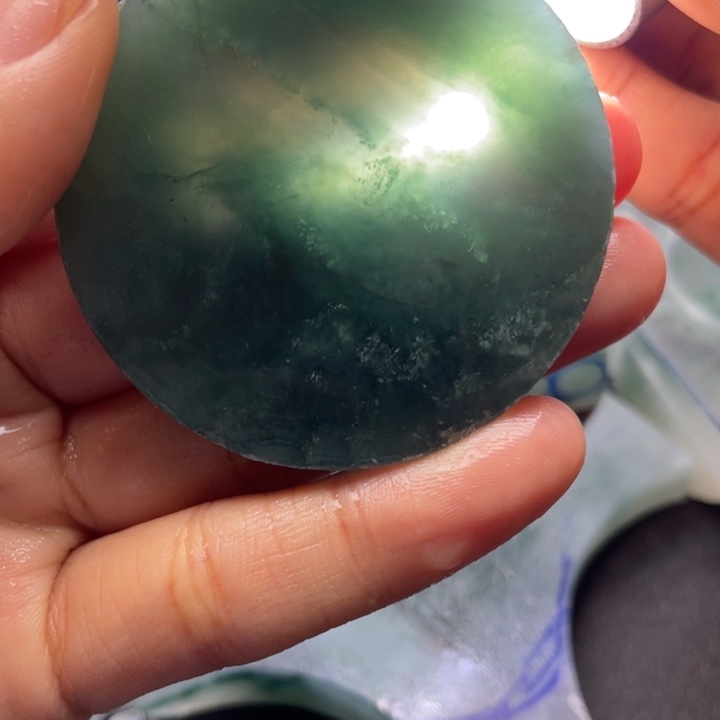 定制翡翠未镶嵌片料定制不退不换