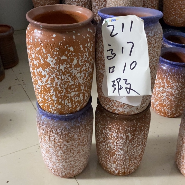 粗陶红陶绿植花盆212