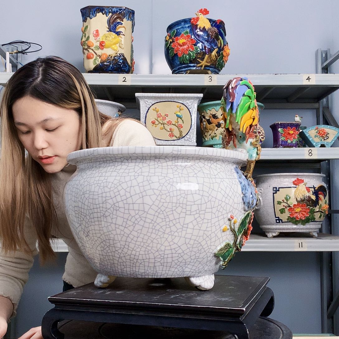 無**主实物拍摄湾盆石湾盆