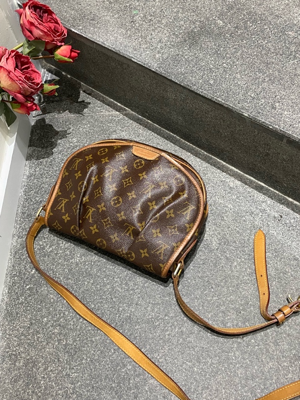 95新 LouisVuitton/路易威登 定金 老花小猪包邮差单肩斜挎包