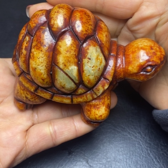 白玉菩提吊坠摆件