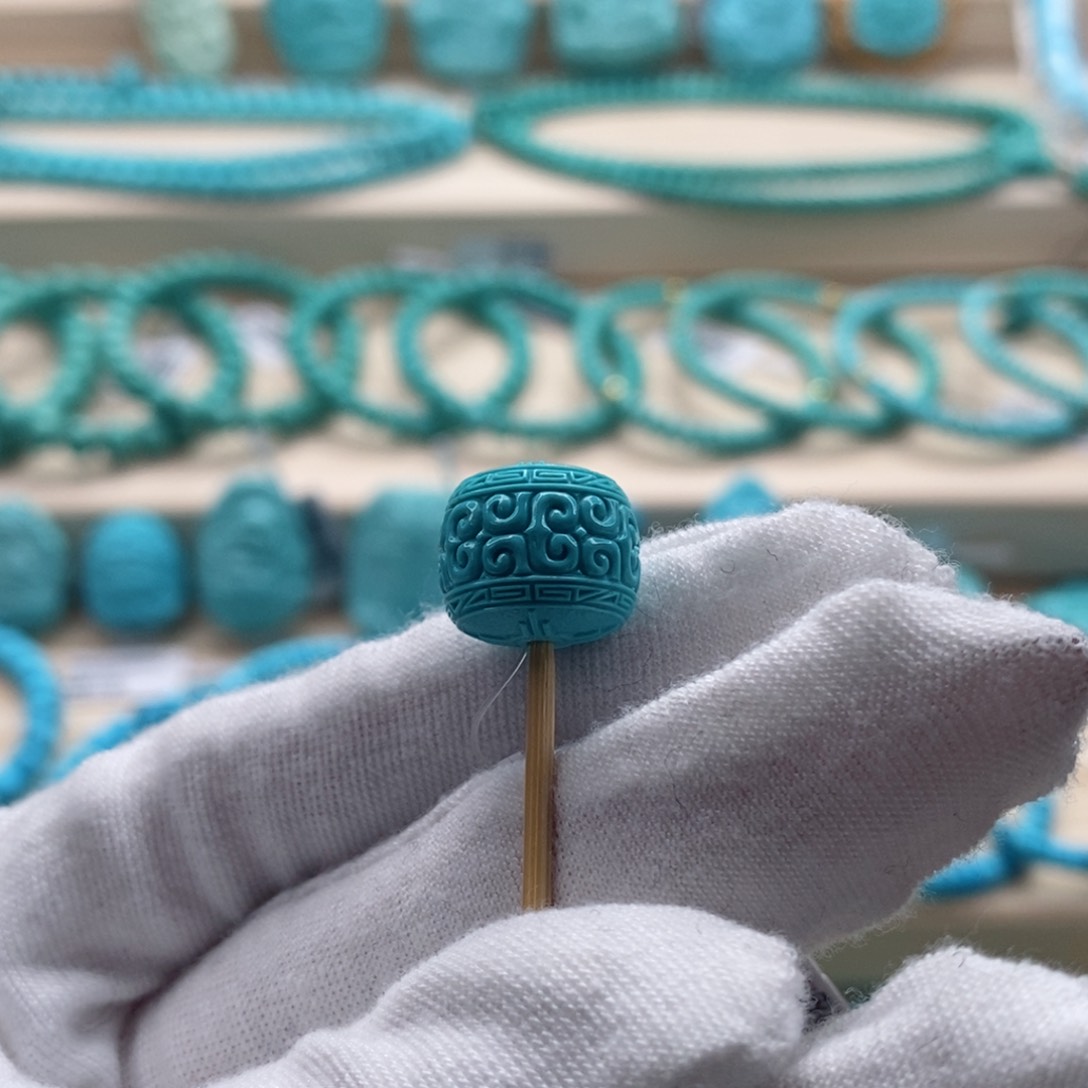 绿松石珠宝奇石未镶嵌