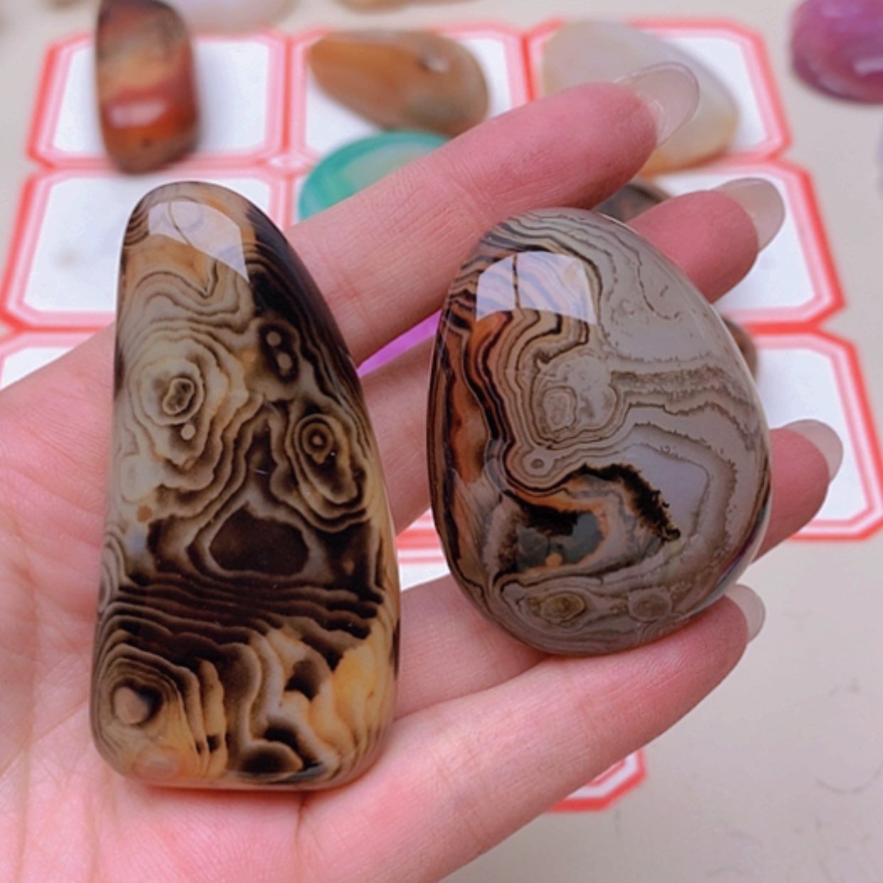 【闪购商品】未镶嵌玛瑙/玉髓珠宝半成品M**h