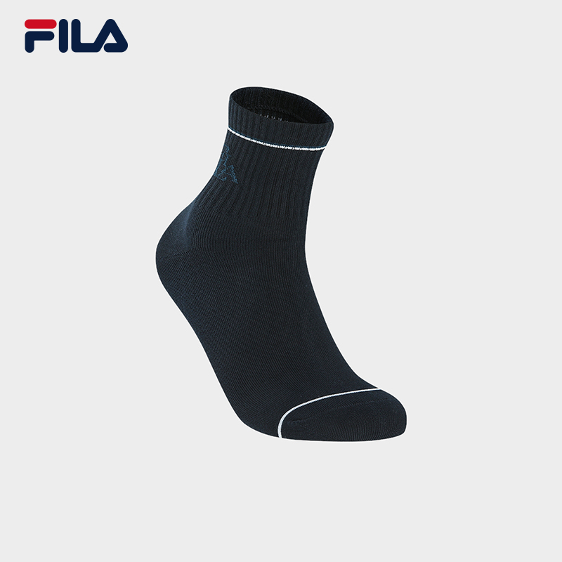 【舒适透气】FILA/斐乐字母四季通用通勤运动袜时尚袜子F13M619303F