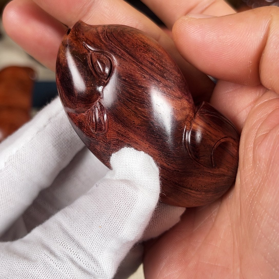 黄花梨/降香黄檀把件摆件