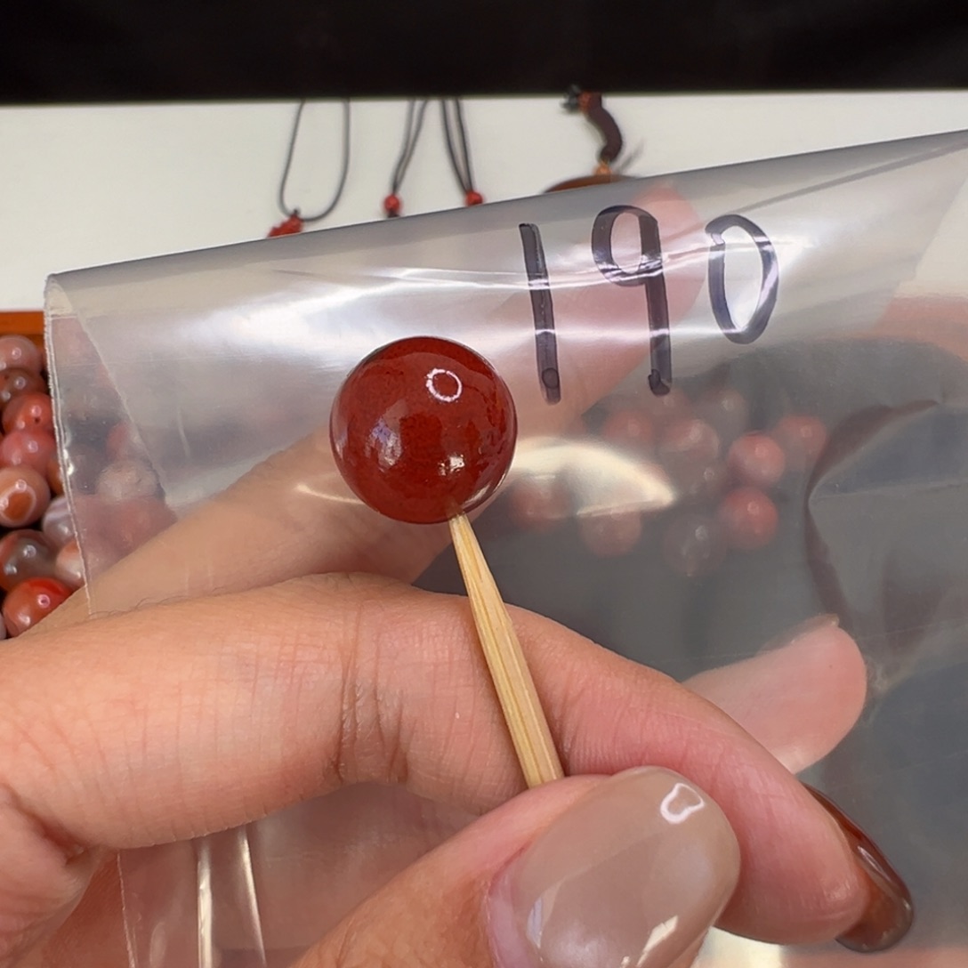 未镶嵌南红玛瑙南红玛瑙190号13.5+mm凉山