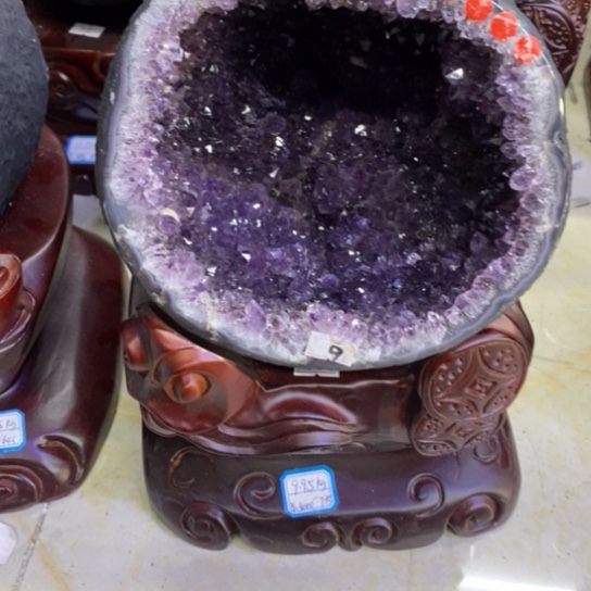 小葛钱袋子未镶嵌紫晶