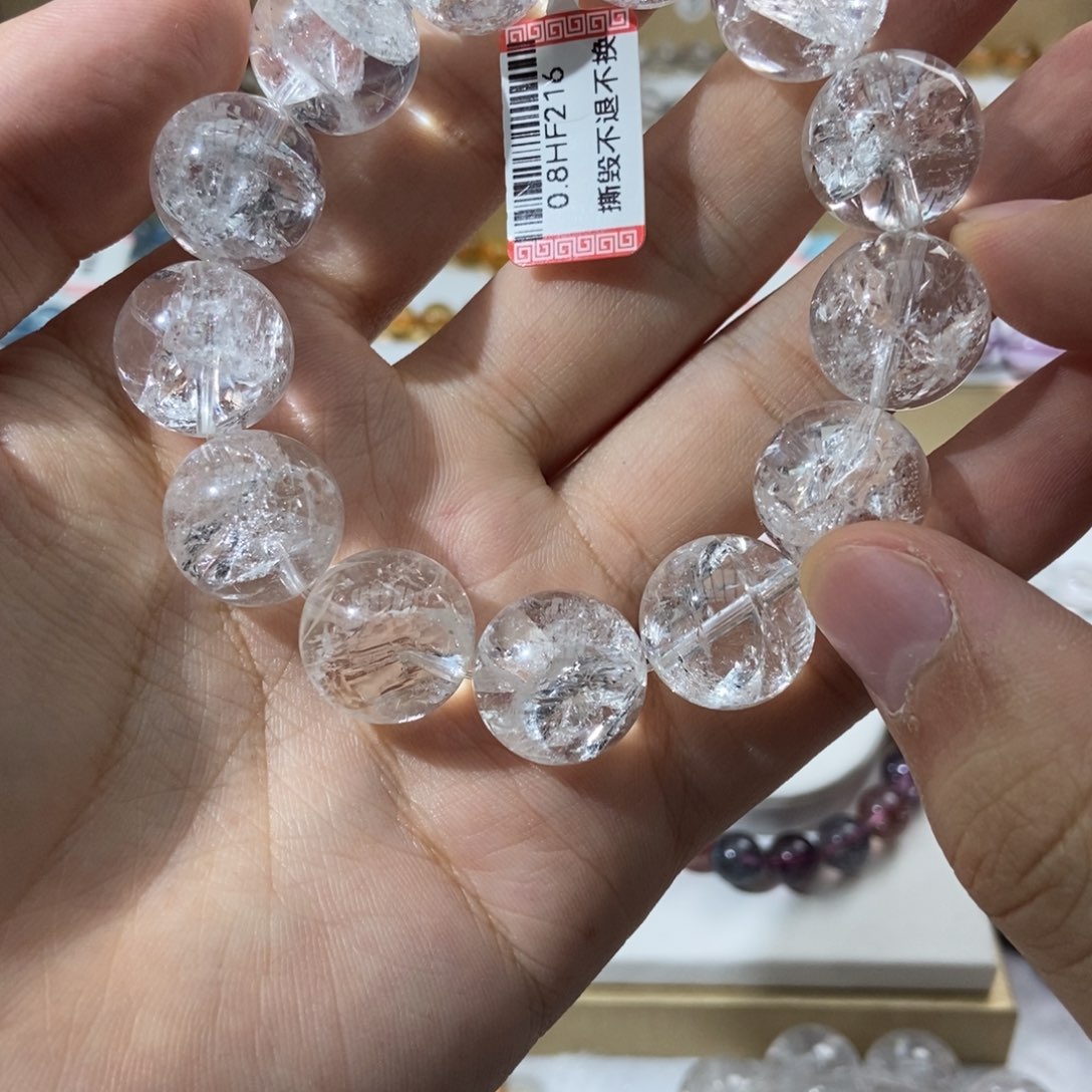 水晶手链未镶嵌?**?天天珠宝004