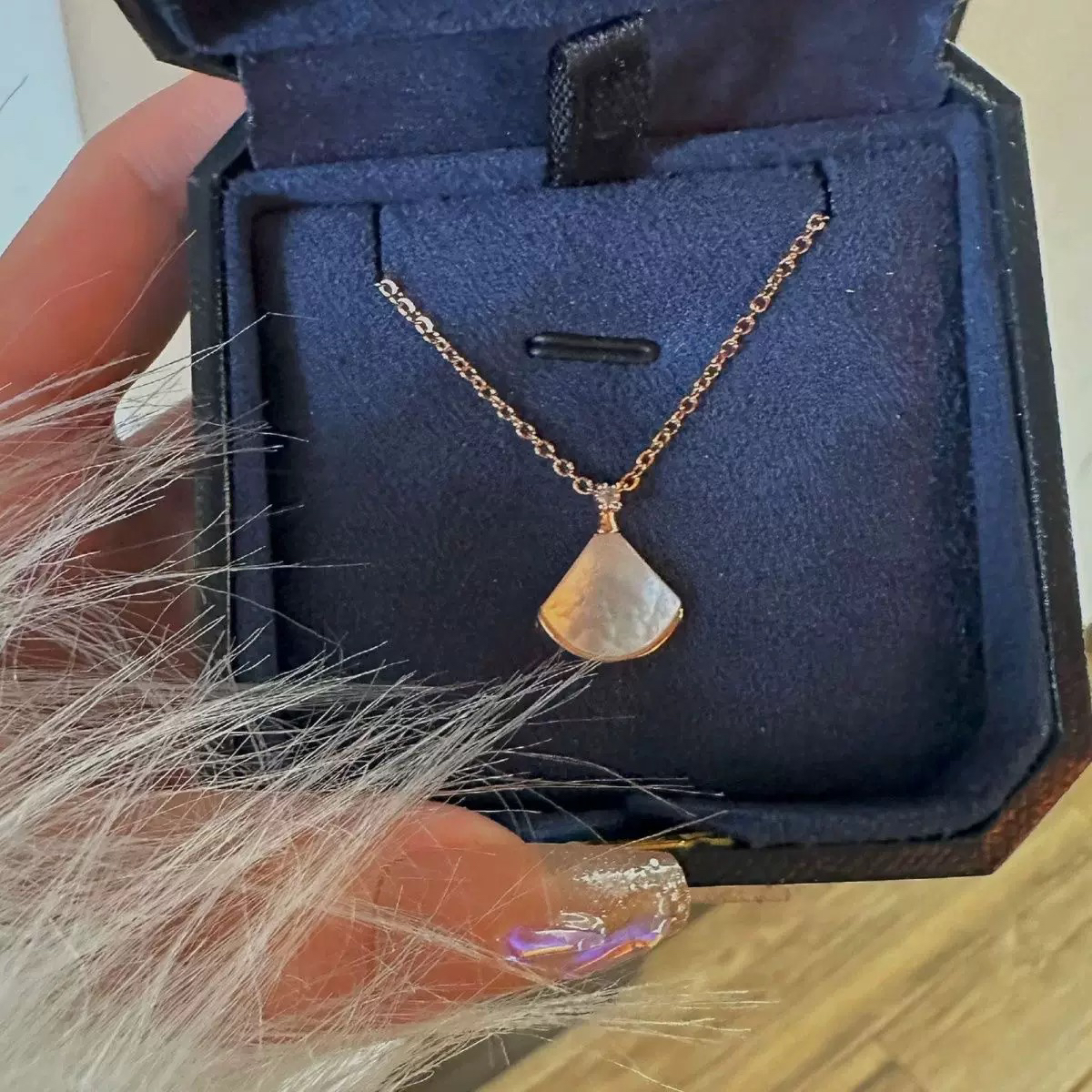 铜合金手链 扇形经典百搭项链A412