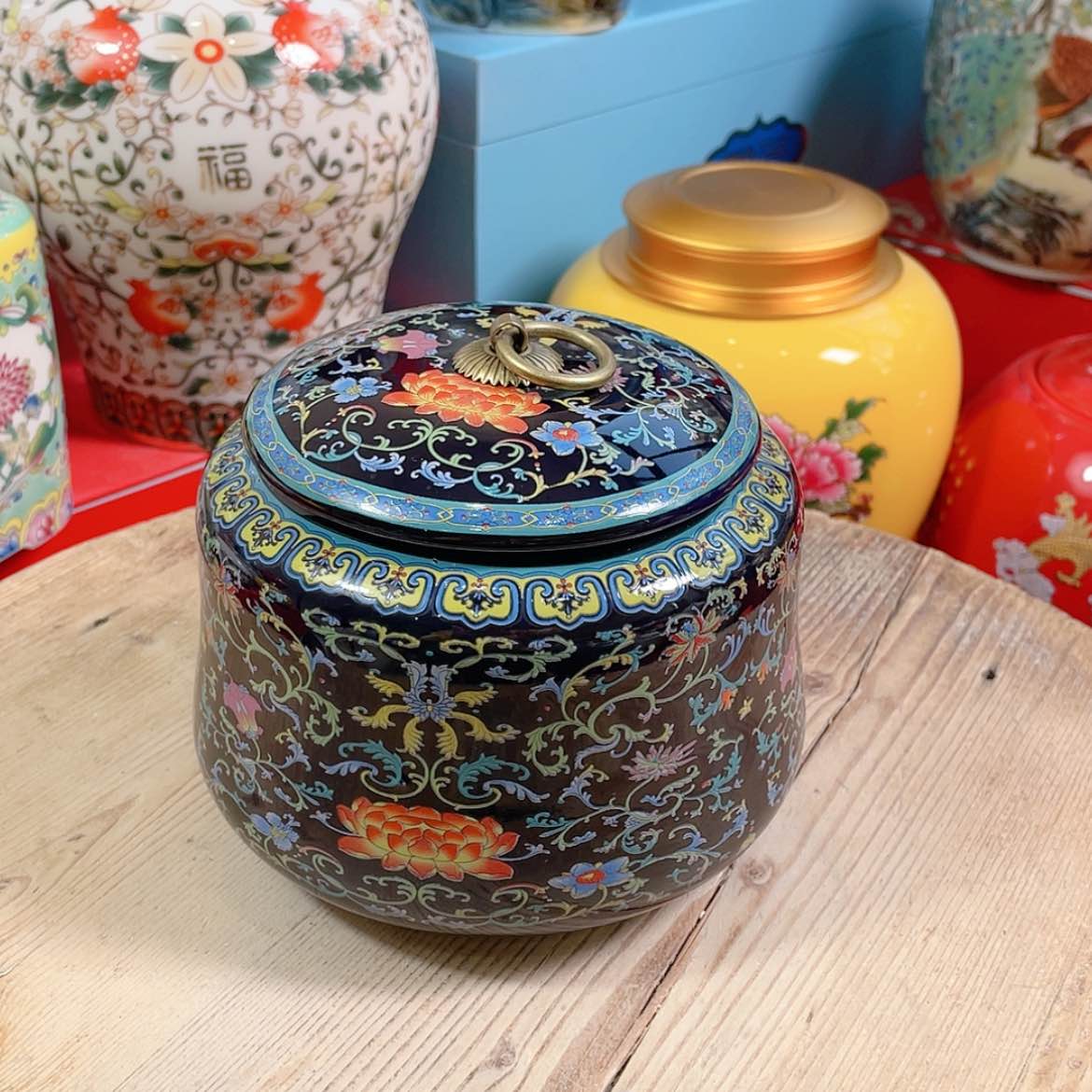 【闪购商品】罐陶瓷茶叶罐密封罐