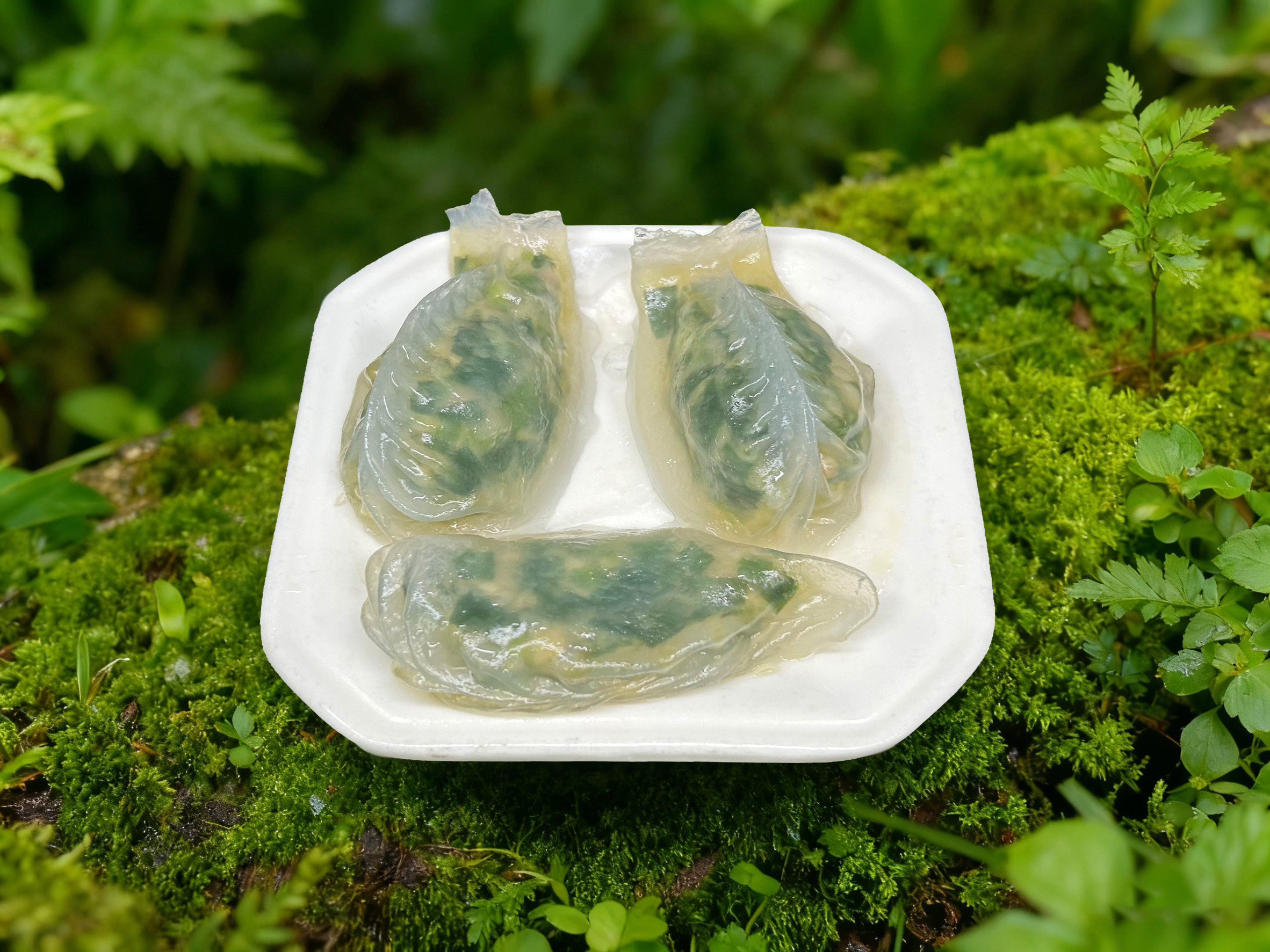 【韭菜饺】新鲜蔬菜广式点心夜茶点