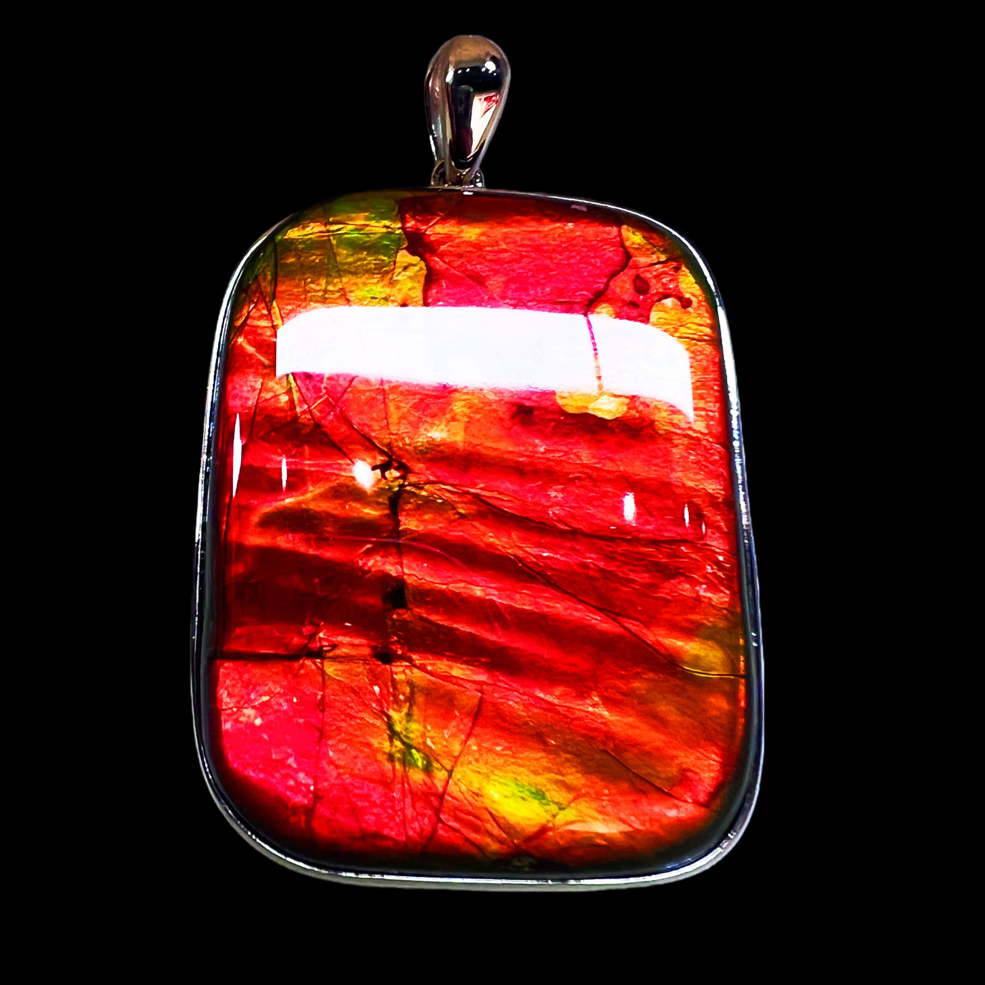 【斑彩】39.5mm  加拿大 N-38   DZ-E 创意饰品 E52