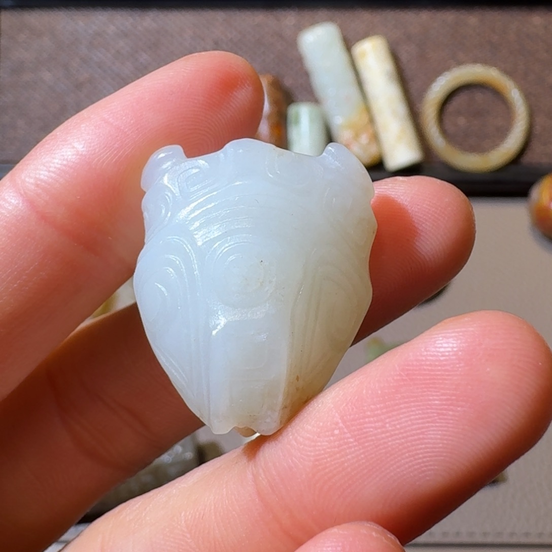 和田玉挂件未镶嵌太*