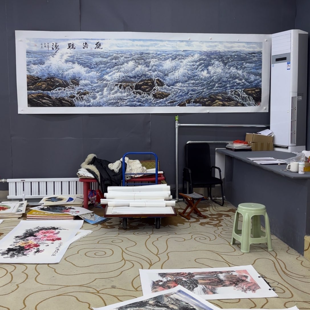 国画小*粱兰庄小丈二李欣主播