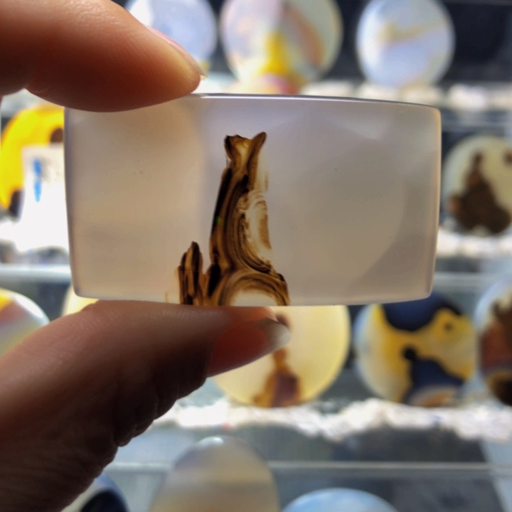 合金玛瑙/玉髓珠宝奇石110