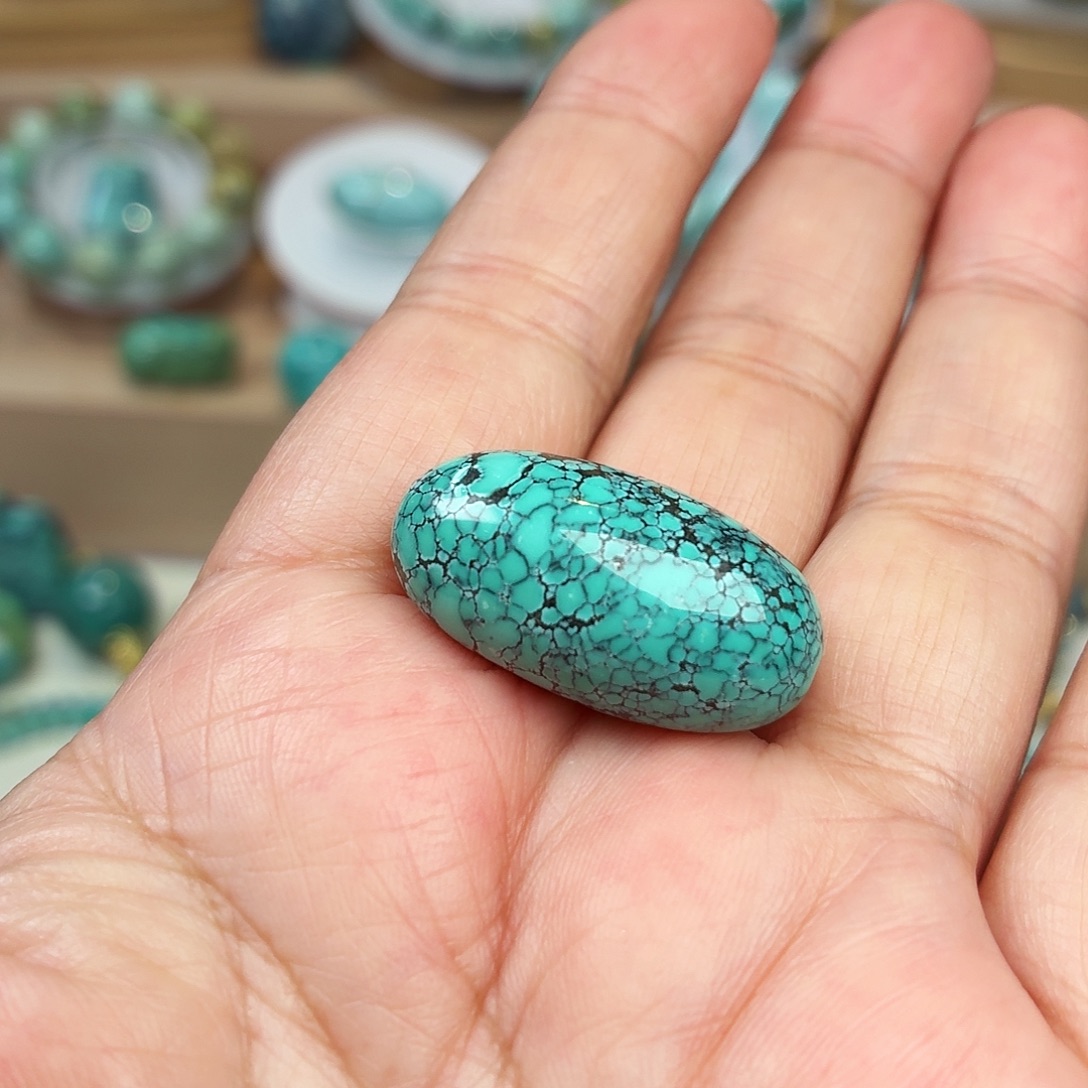 自***1绿松石未镶嵌吊坠(不含链)