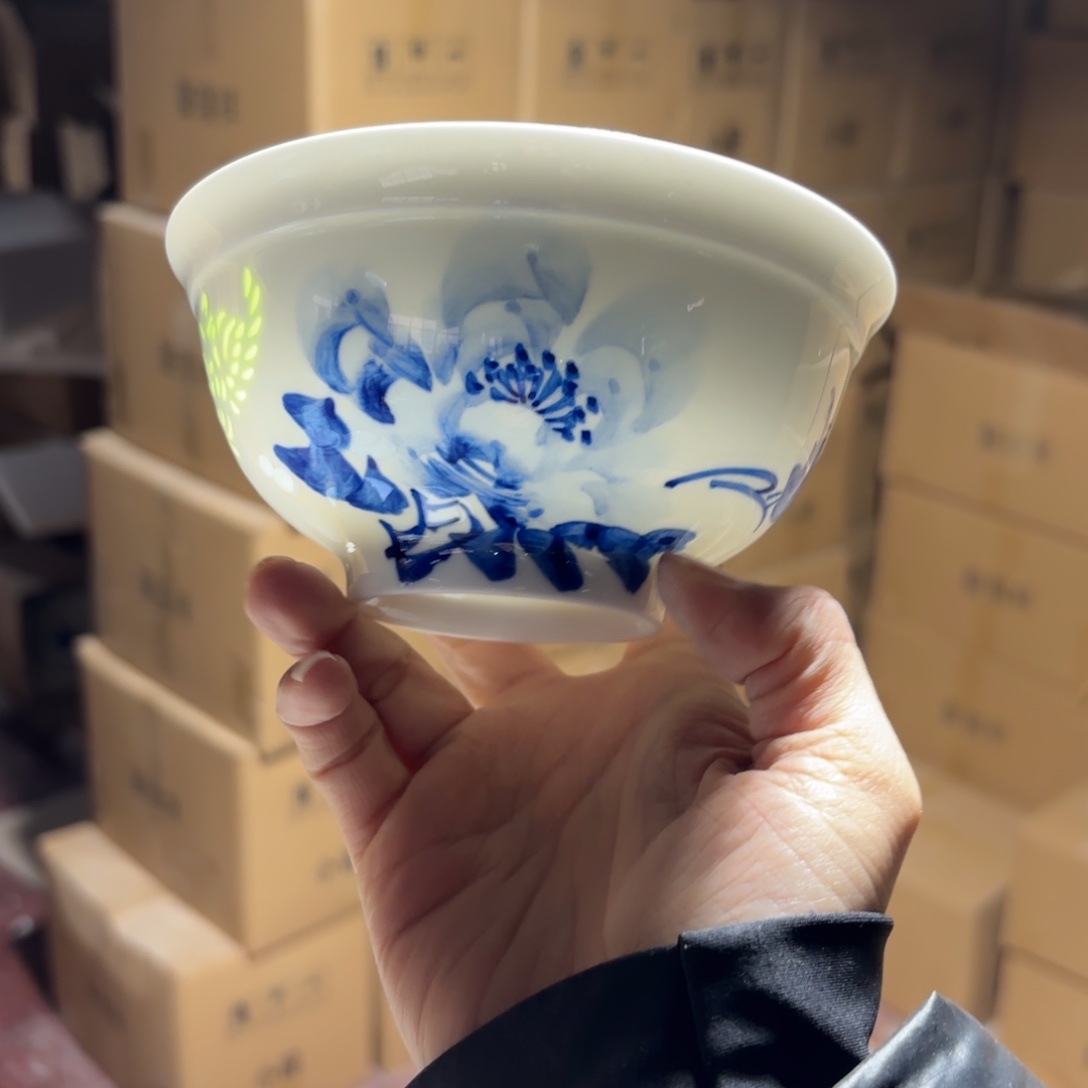 瓷碗景德镇陶瓷两只好的