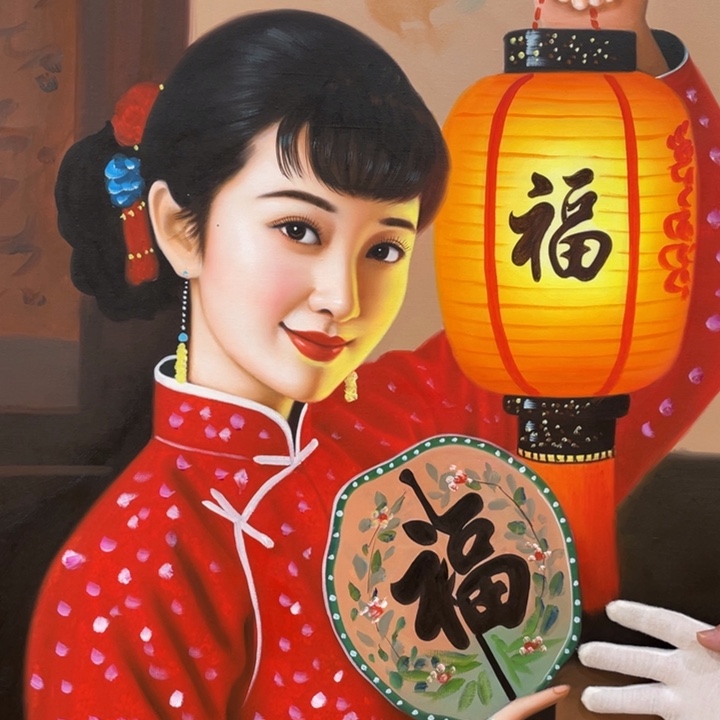 日新画作欣赏作品