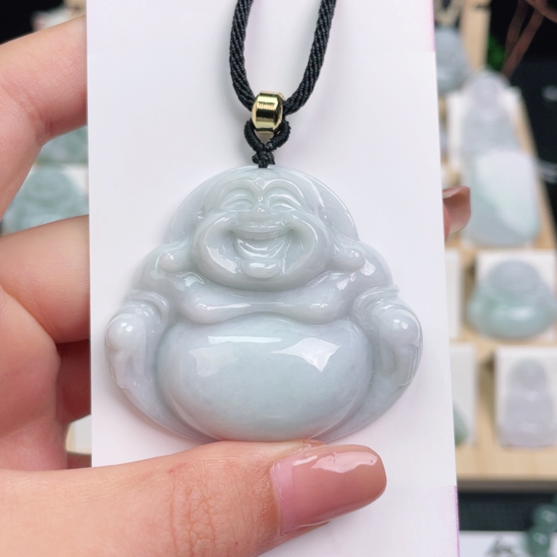 颈饰未镶嵌翡翠佛公