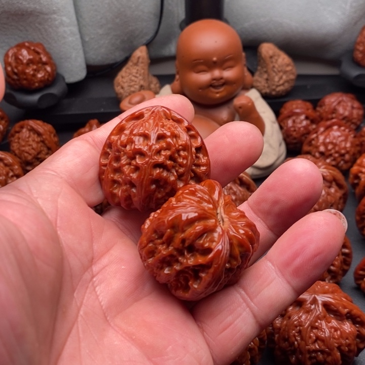 核桃天**天三角白狮子