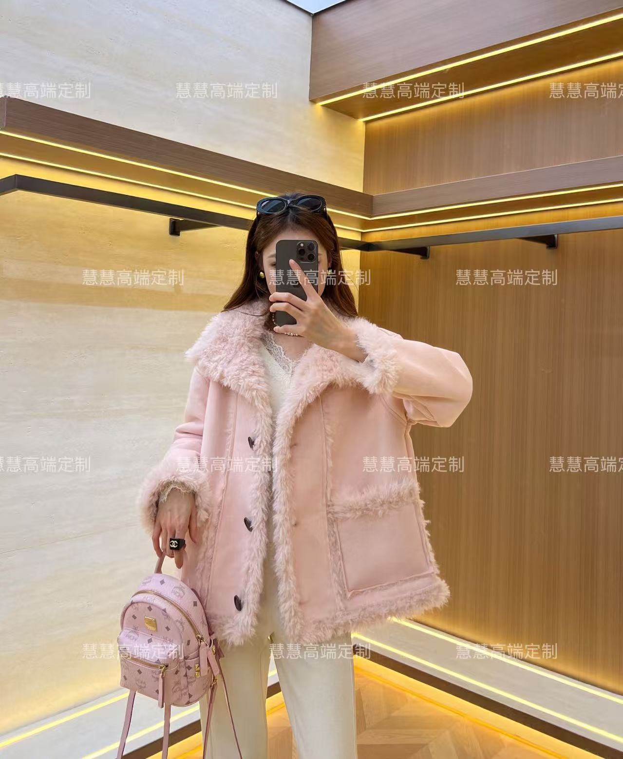 【慧慧】2025外套女冬季大翻领洋气学院风 D3