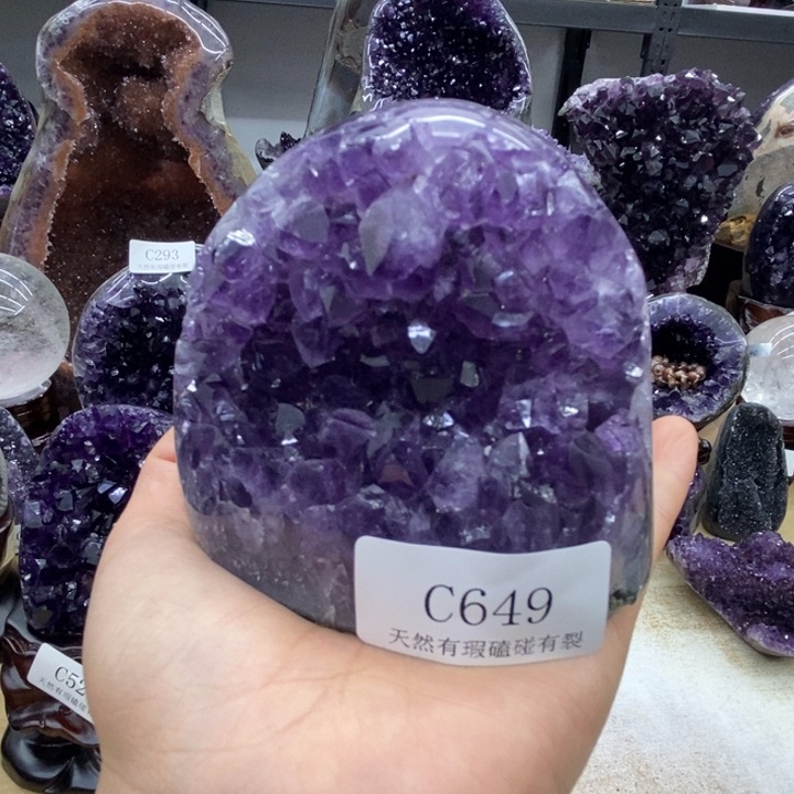 紫晶大型摆件（非配饰）未镶嵌