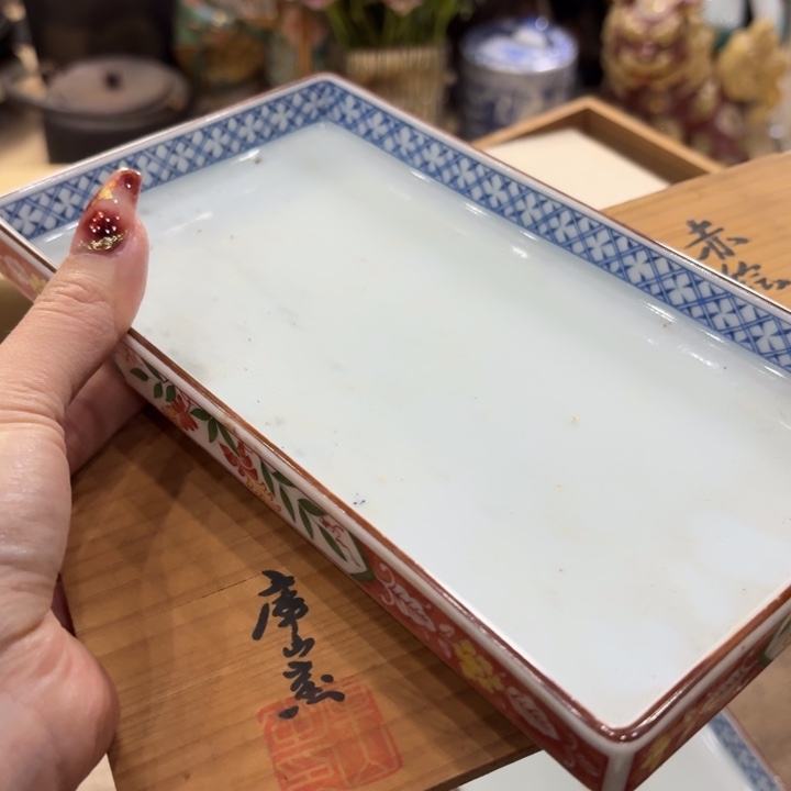 陶瓷古美术置物摆件