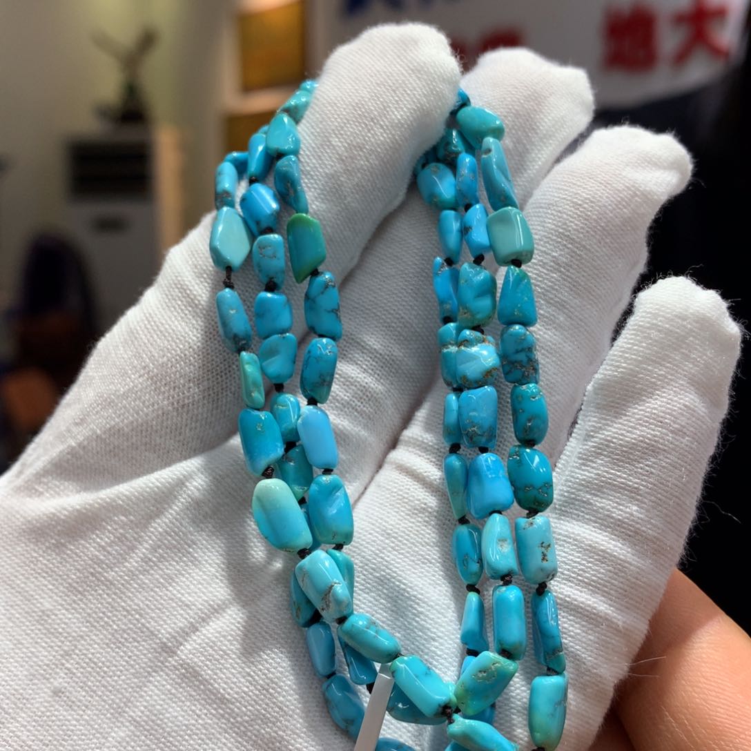 绿松石长链未镶嵌