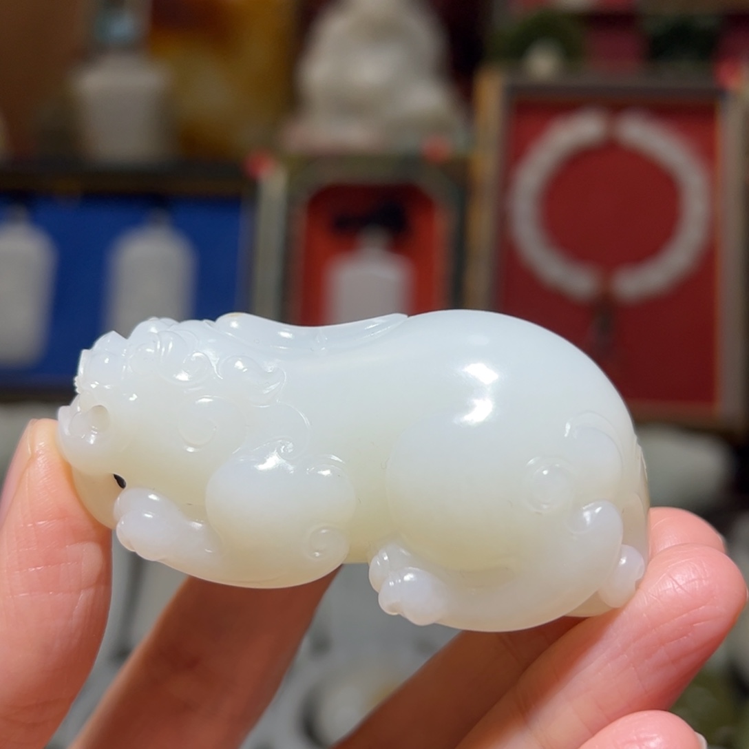 默***生和田玉未镶嵌挂件