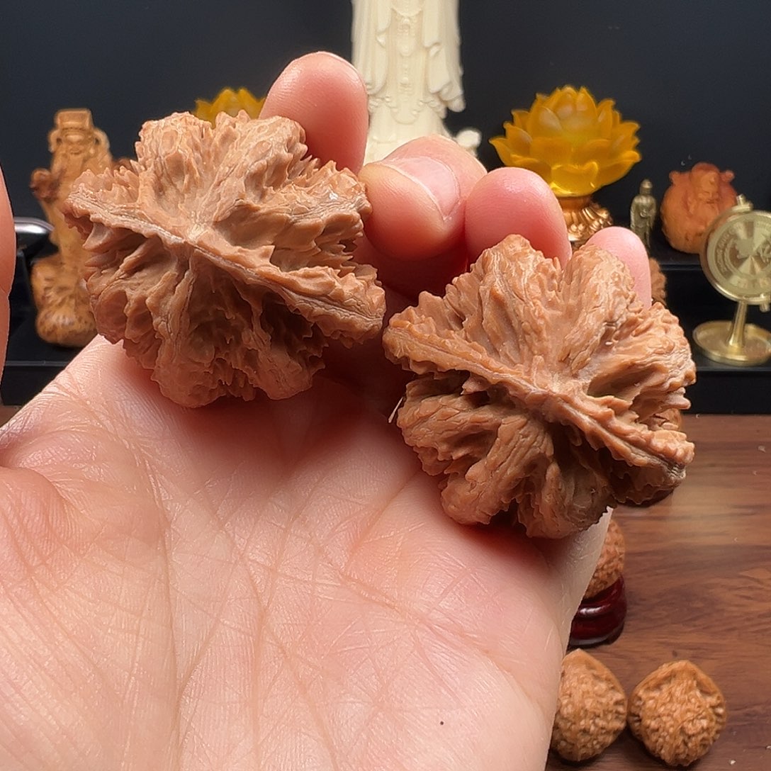 文玩核桃吊坠41全品粗筋八棱