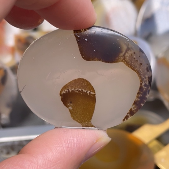 玛瑙/玉髓吊坠(不含链)未镶嵌