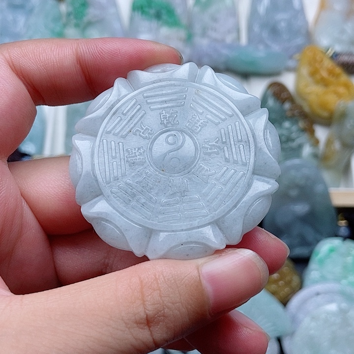翡翠未镶嵌吊坠(不含链)翡翠