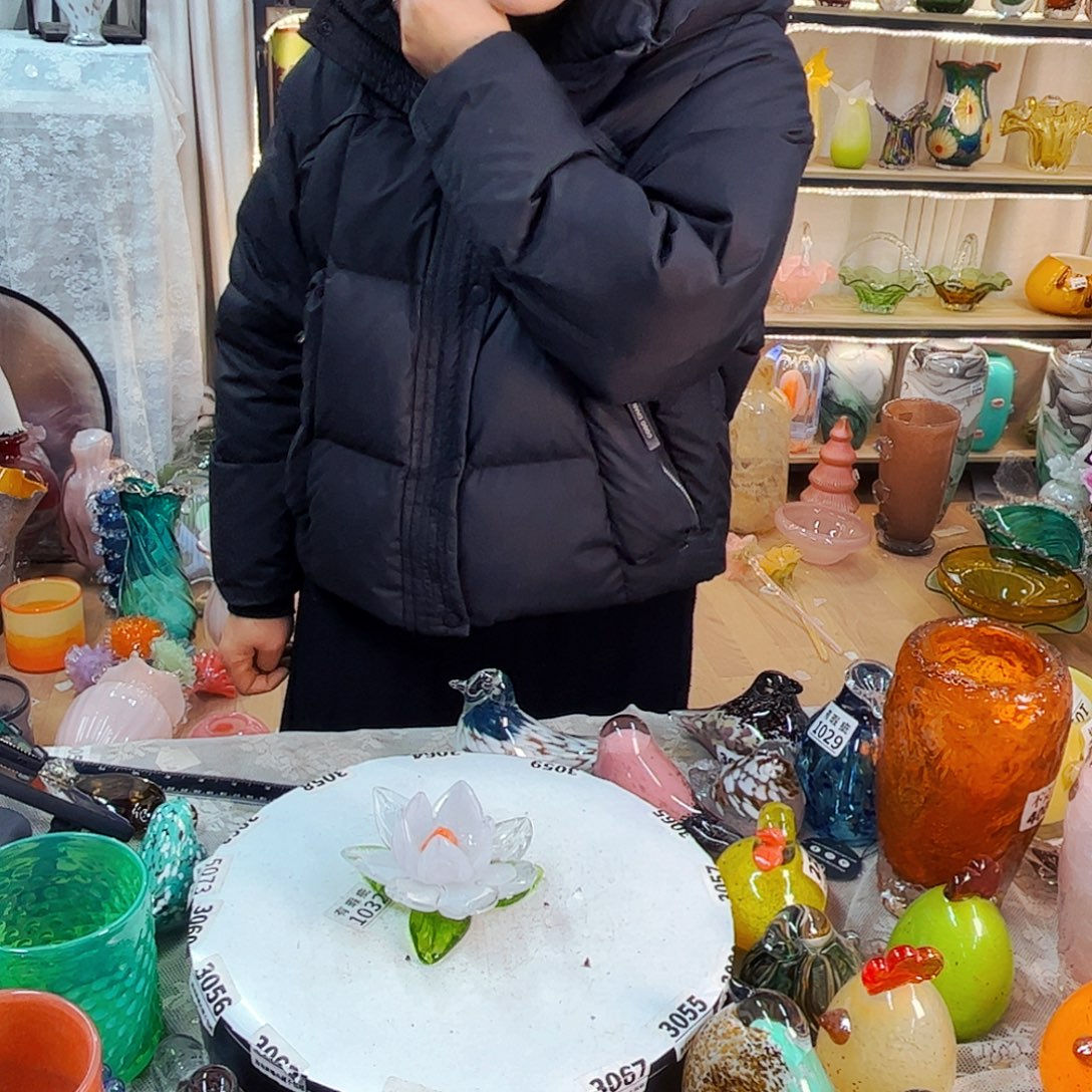 莲台家悦美居琉璃摆件