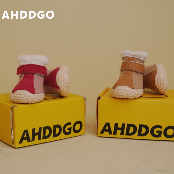 狗狗鞋子冬季加绒雪纳瑞比熊泰迪柴犬西高地宠物鞋子