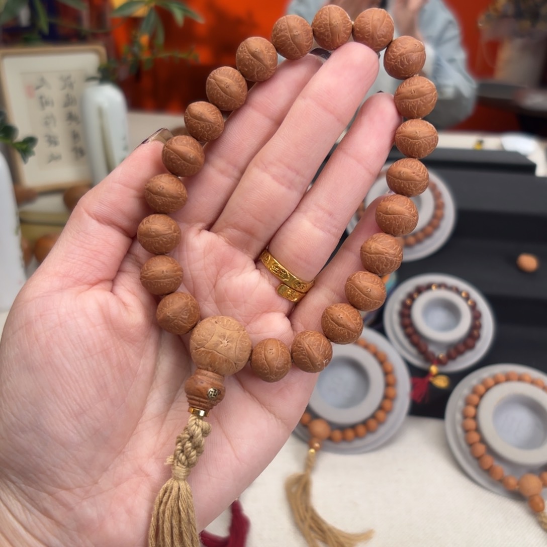 凤眼菩提吊坠12毫米铁籽单圈货头