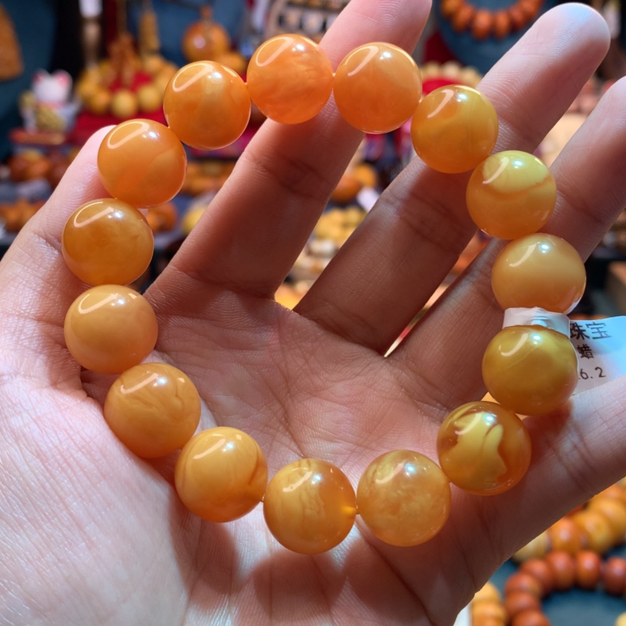 【闪购商品】蜜蜡手串未镶嵌蜜蜡手串