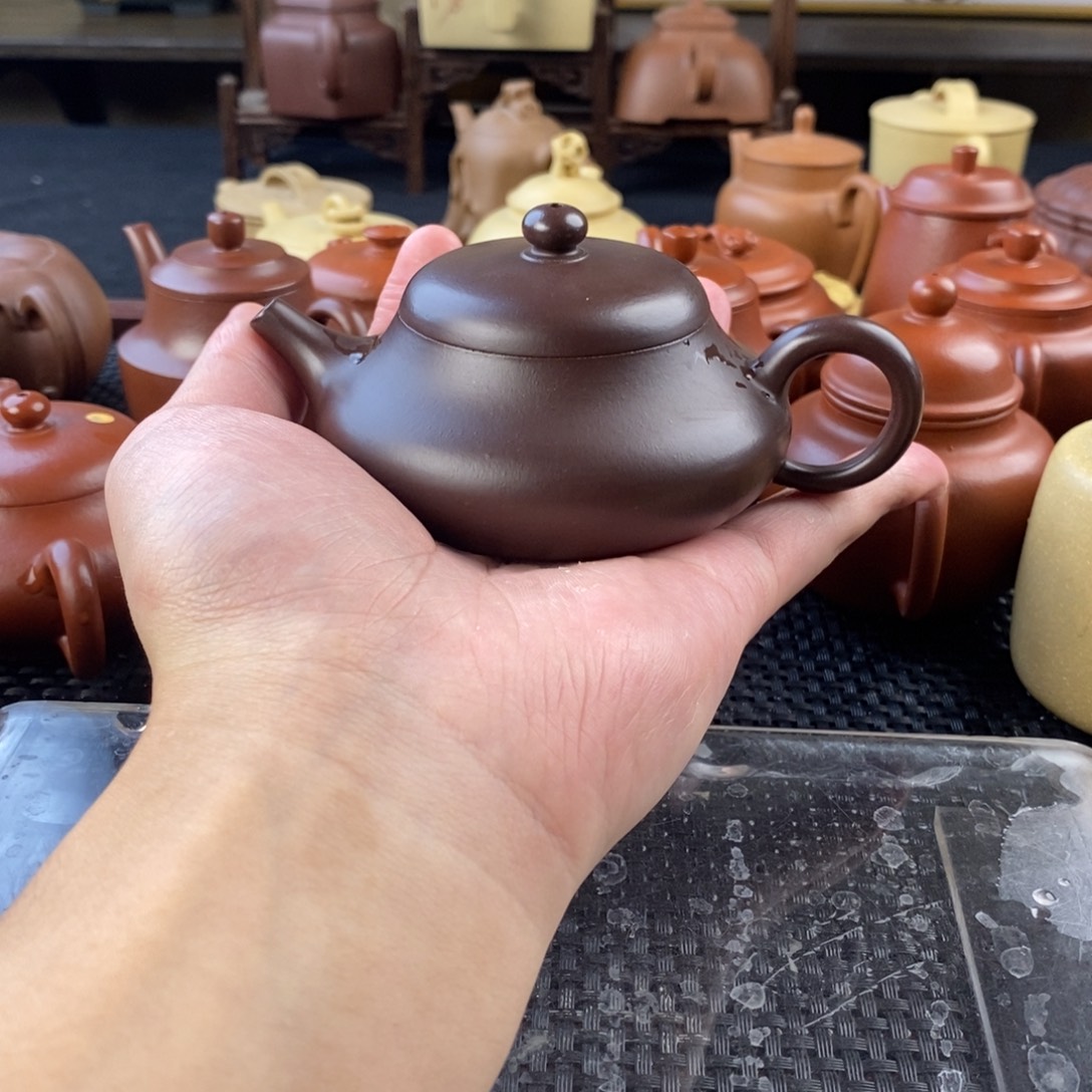 茶壶紫砂微瑕宜兴紫砂壶艺术学院