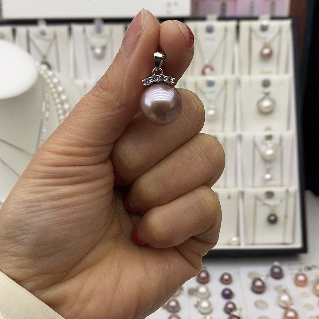 合金淡水珍珠不带链子