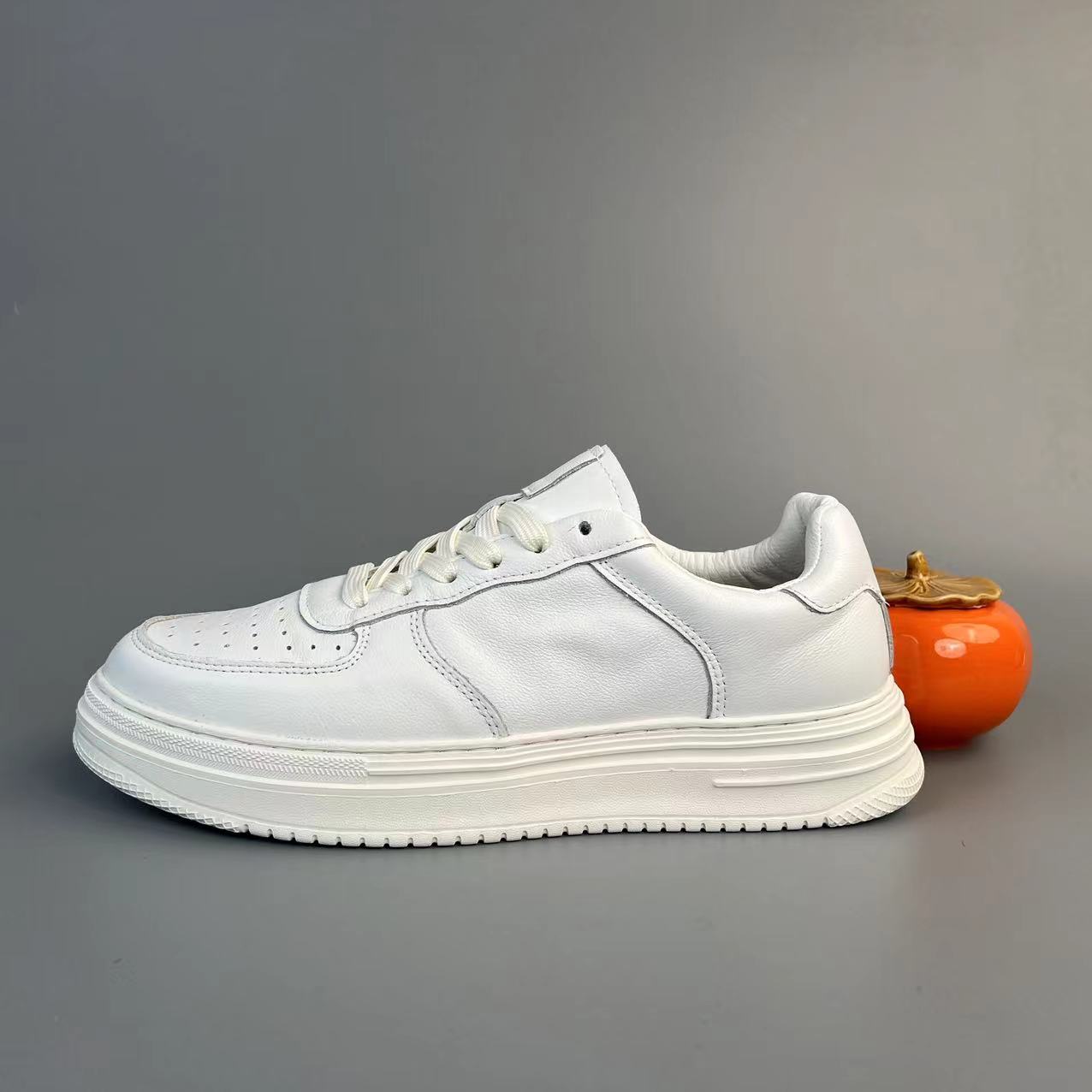 58280【关店清仓 不退不换】【皮鞋码】真皮板鞋【微瑕介意勿拍】