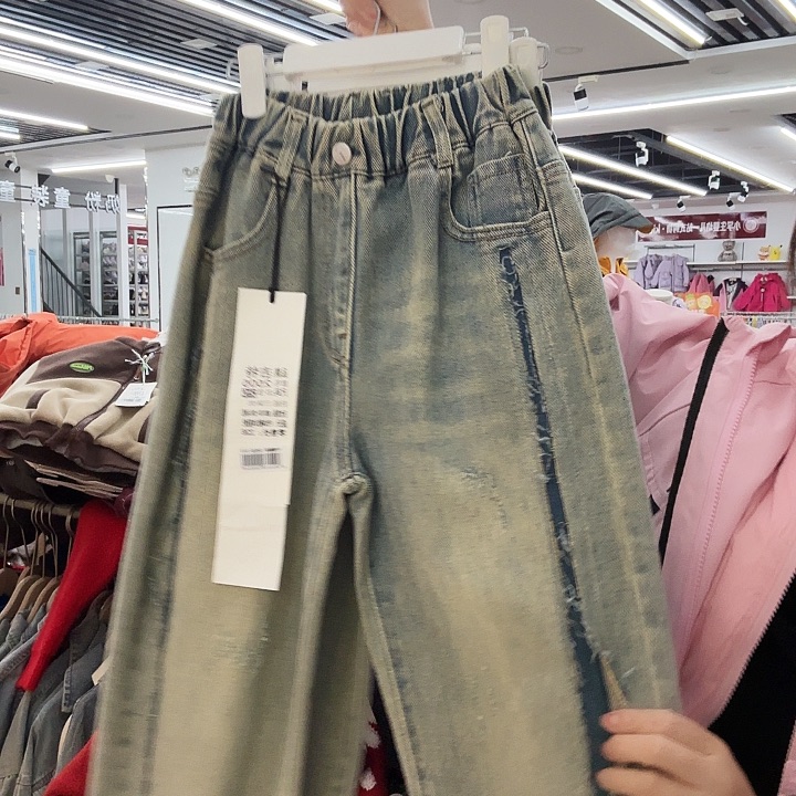 150码牛仔裤男女同