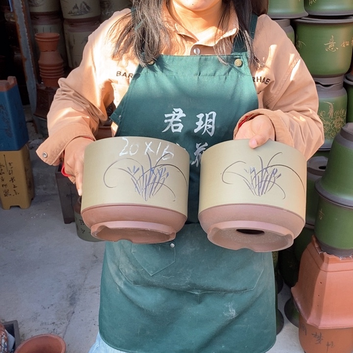 紫砂花盆紫砂花盆盆栽花卉苗木种植