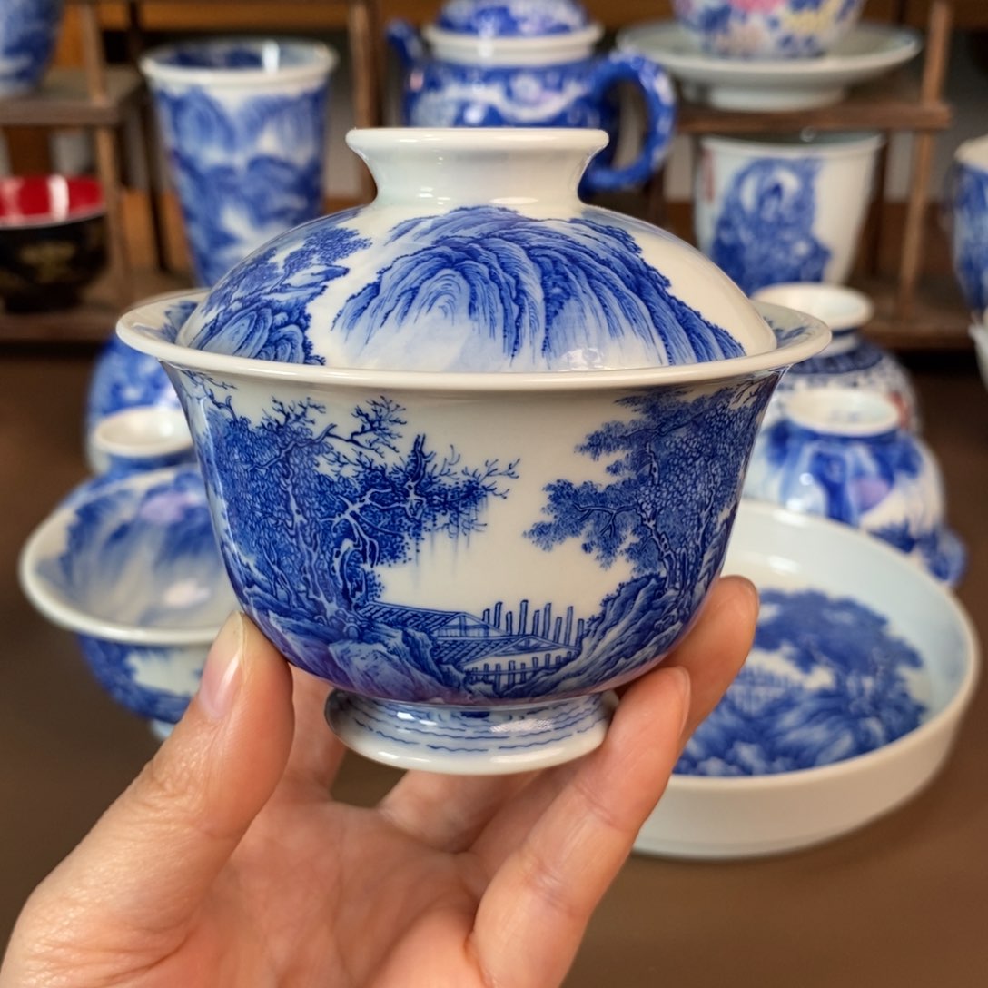 杯景德镇陶瓷手绘手绘