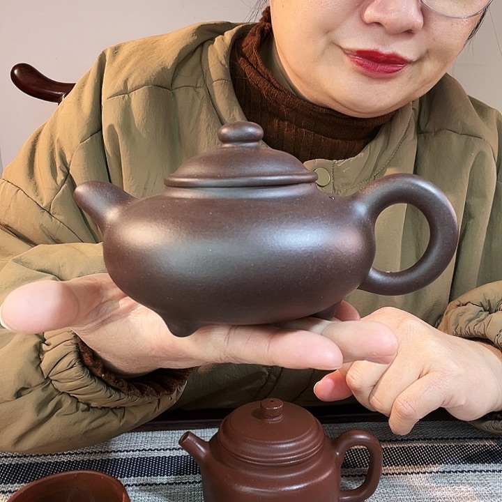 紫泥茶壶作品欣赏