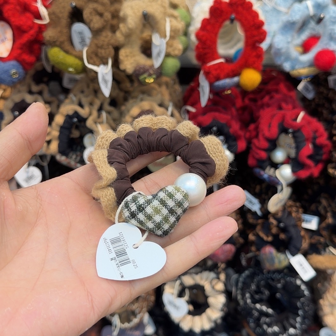 非金属好看的头绳圈410